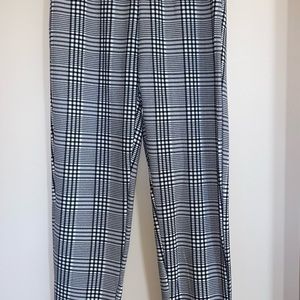 SHEIN Plaid Pants